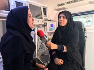 ایستگاه پرستاری مرکز قلب و عروق شهید رجایی به مناسبت روز جهانی فشار خون: عکس شماره 7 / 12
